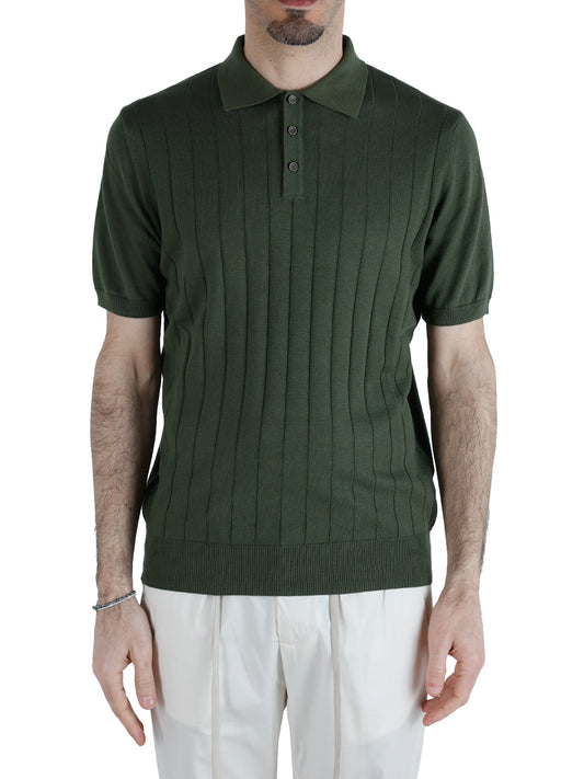 Polo Uomo Verde militare