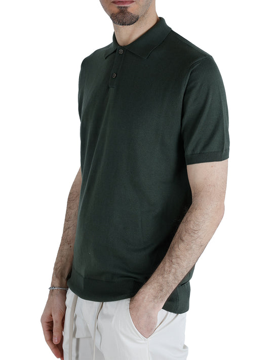 Polo Uomo Verde militare
