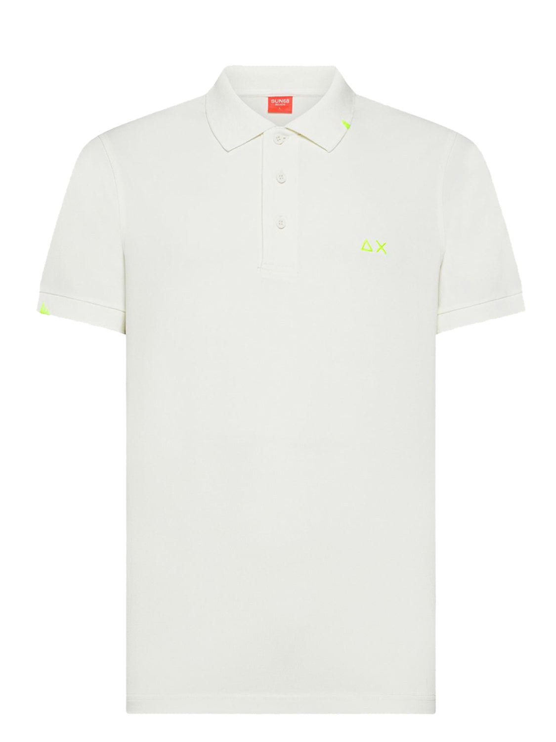 Sun68 Polo Uomo Bianco panna