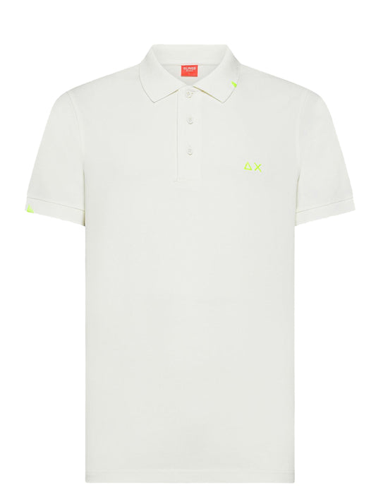 Sun68 Polo Uomo Bianco panna