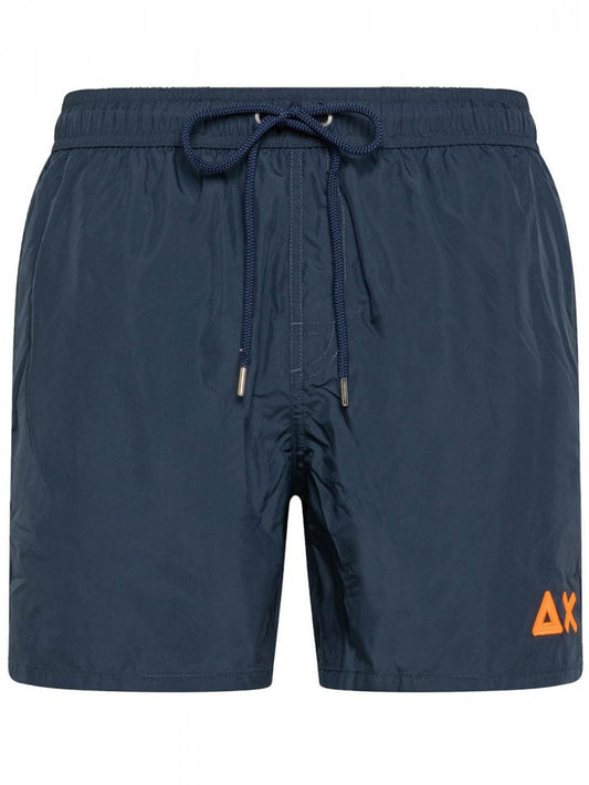 Sun68 Shorts Mare Uomo Navy