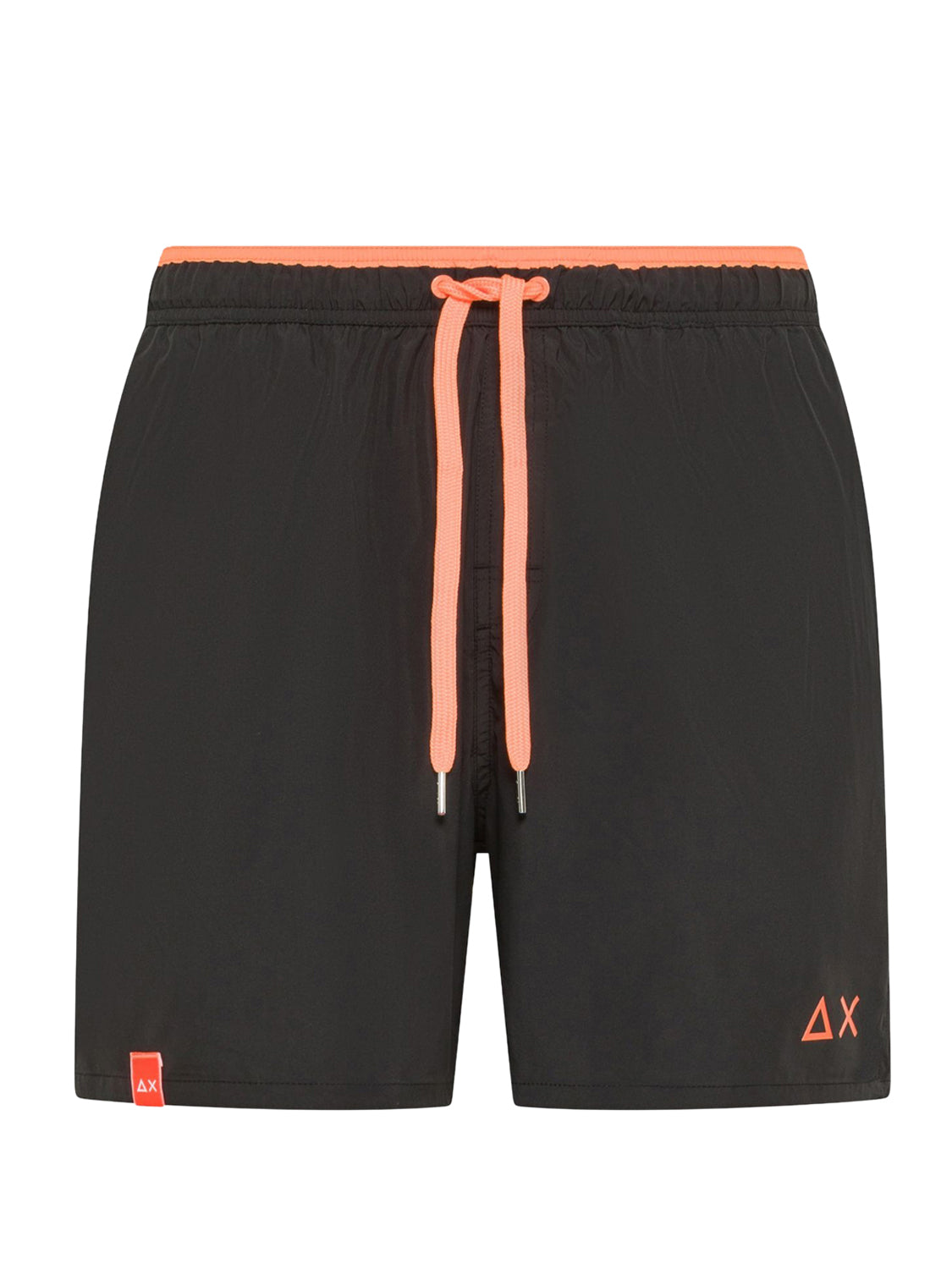Sun68 Shorts Mare Uomo Nero