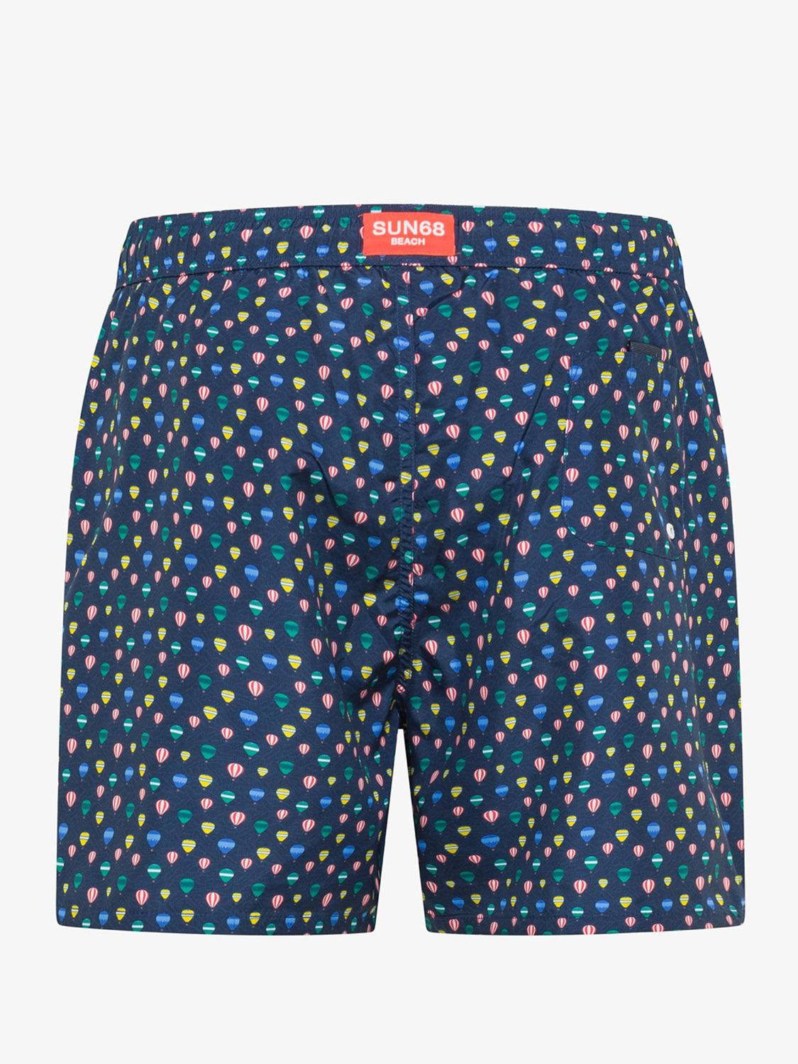Sun68 Shorts Mare Uomo Avio scuro