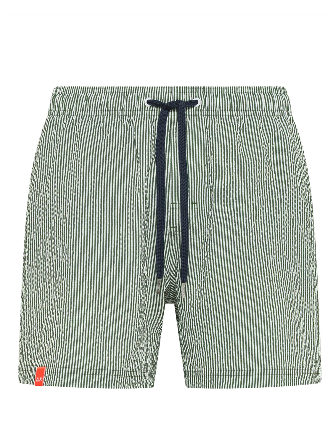 Sun68 Shorts Mare Uomo Verde Scuro