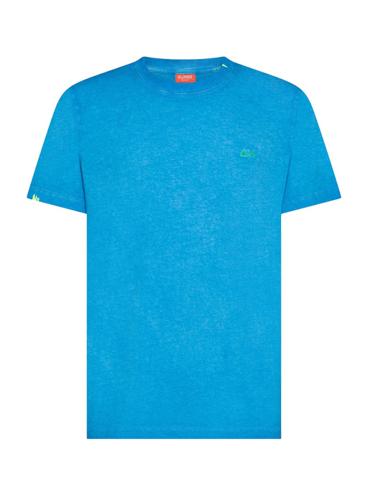 Sun68 T-shirt Uomo Turchese
