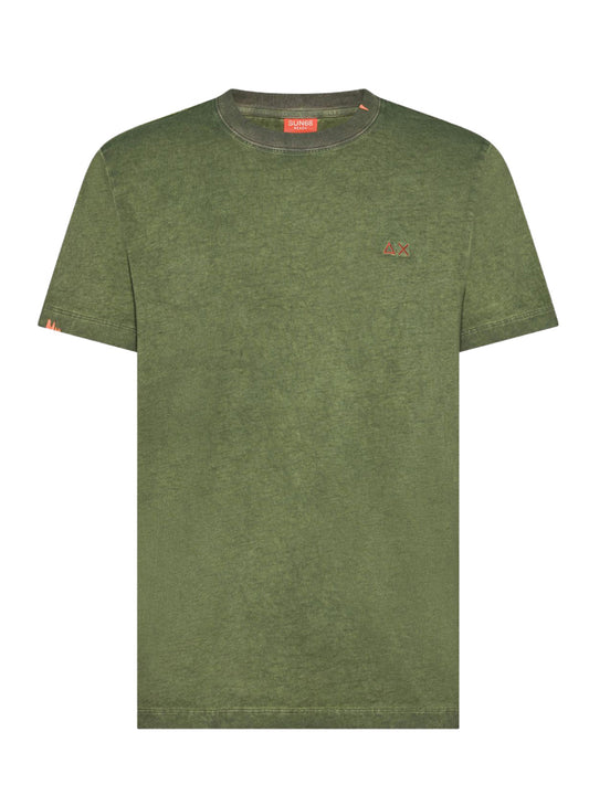 Sun68 T-shirt Uomo Verde scuro
