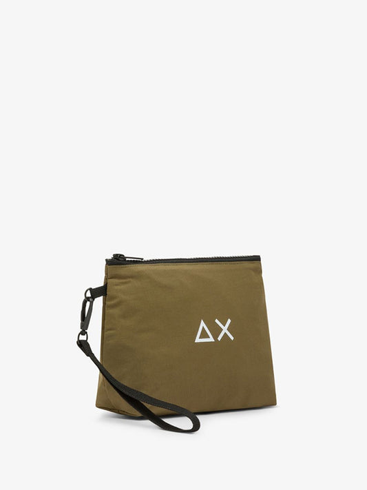 Borsa Pochette Uomo Militare scuro