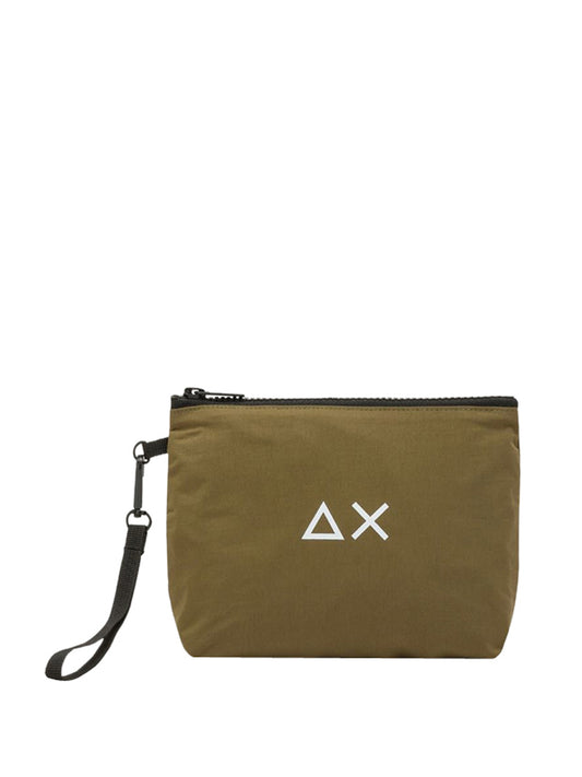 Borsa Pochette Uomo Militare scuro