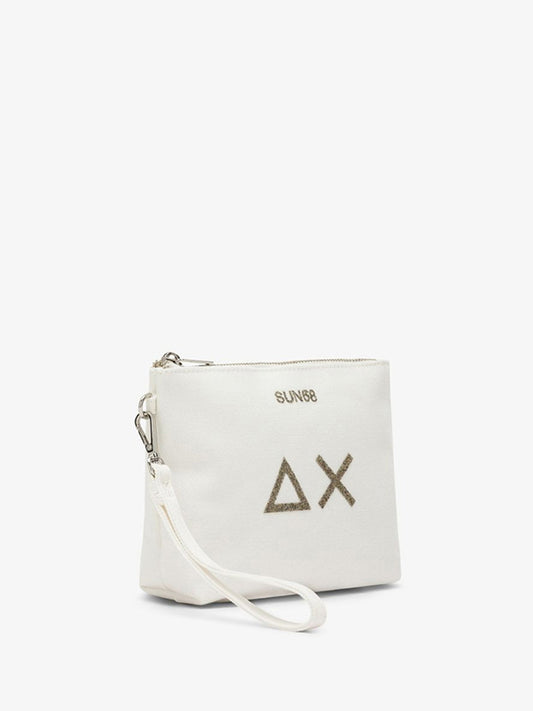 Sun68 Borsa Pochette Donna Bianco panna