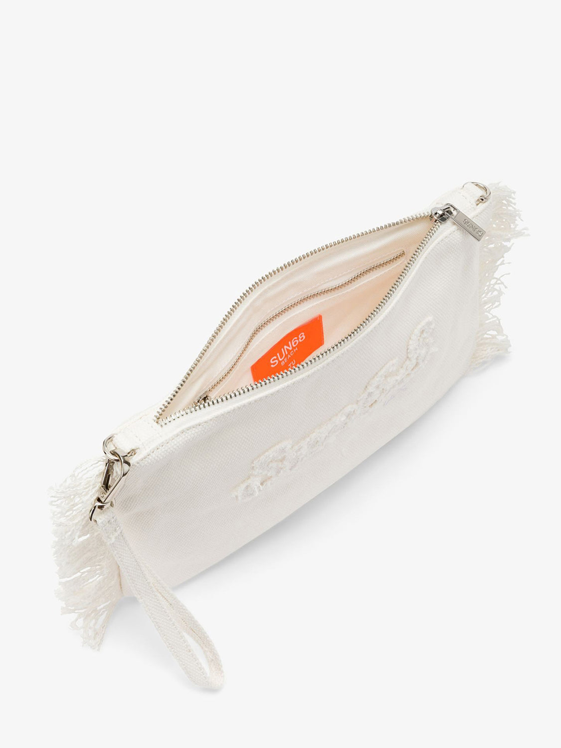 Sun68 Borsa Pochette Donna Bianco panna