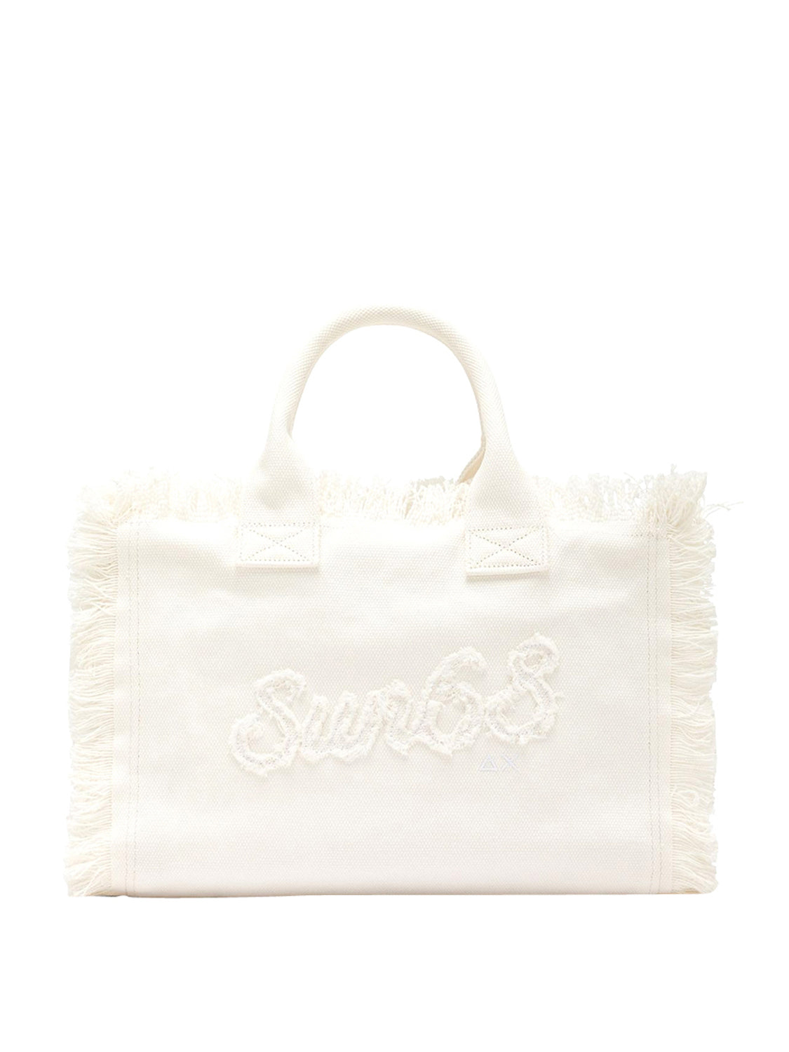 Sun68 Borsa a Mano Donna Bianco panna