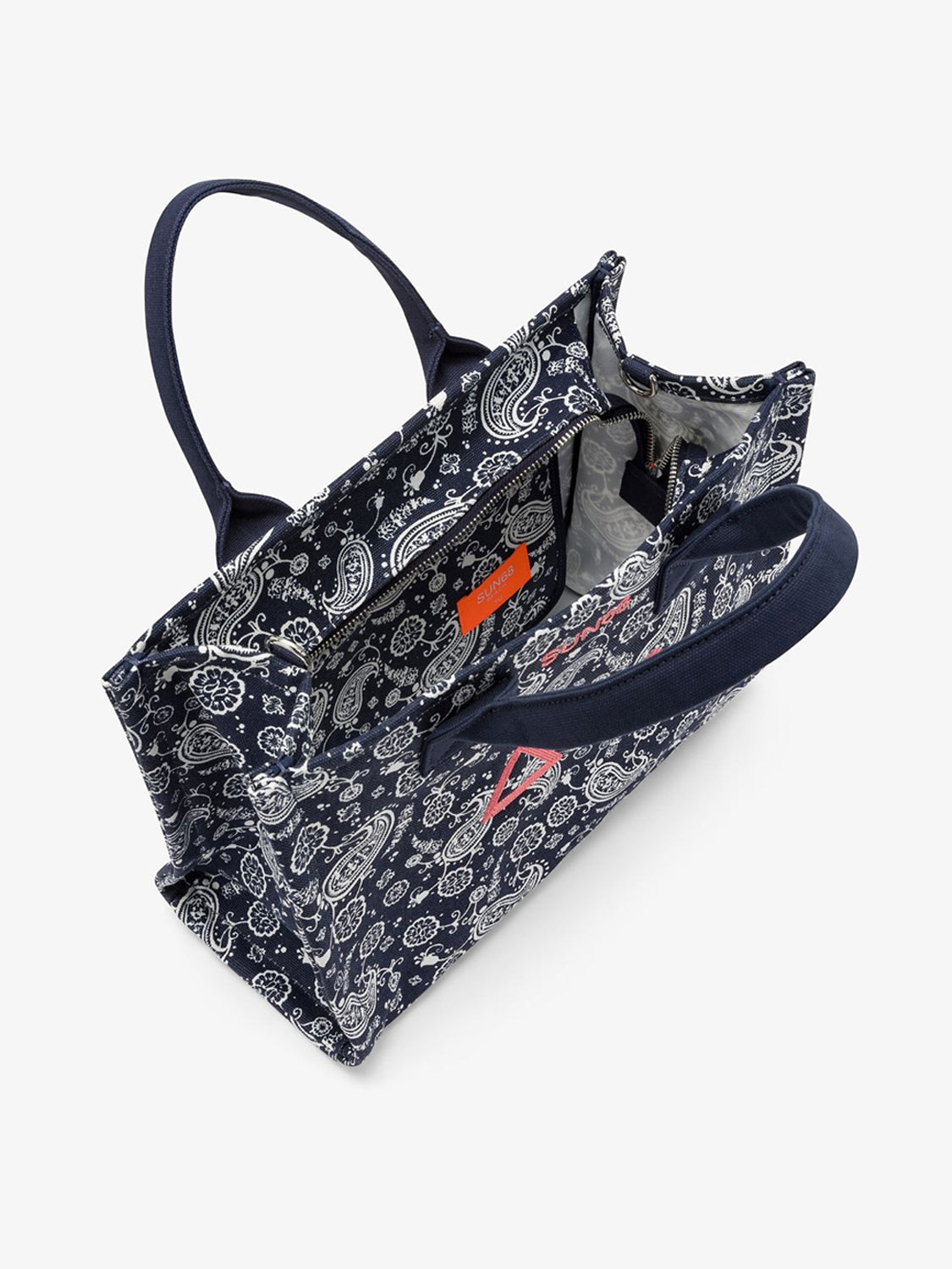 Sun68 Borsa a Mano Donna Navy