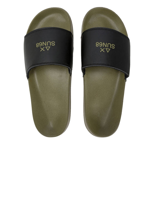 Sun68 Ciabatte Uomo Militare