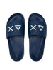 sun68 ciabatte uomo slippers logo navy 2913548