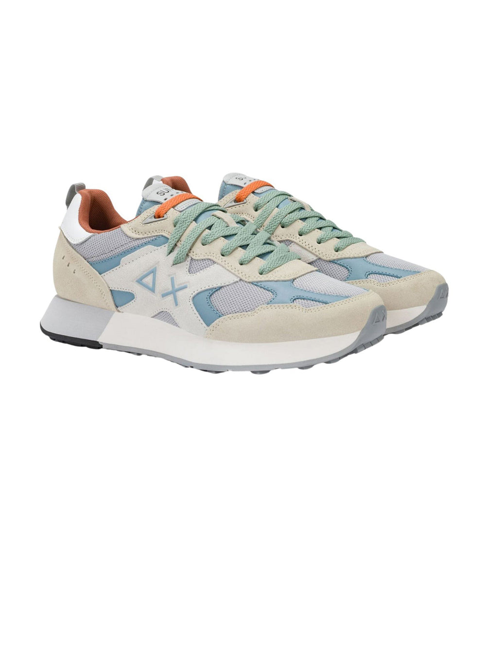 Sun68 Sneakers Uomo Jaki Outdoor Bianco panna