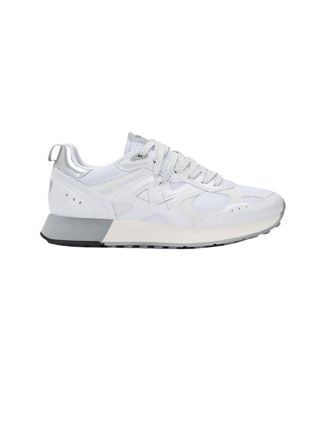 Sun68 Sneakers Uomo Jaki 2.0 Silver Bianco