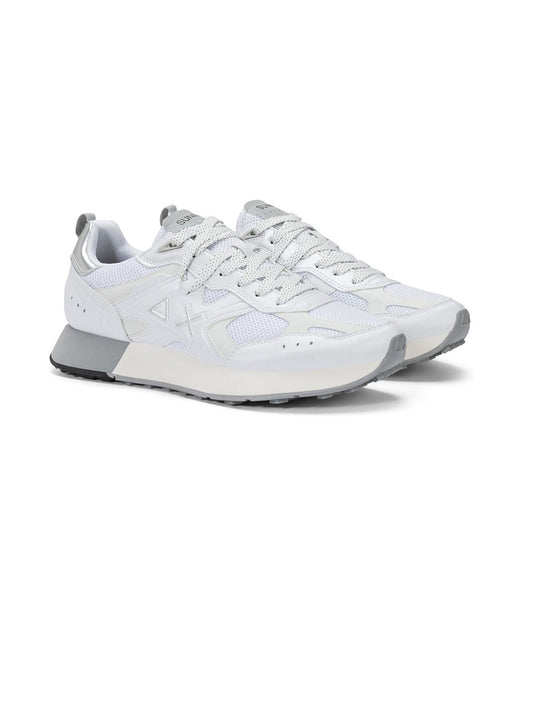 Sun68 Sneakers Uomo Jaki 2.0 Silver Bianco
