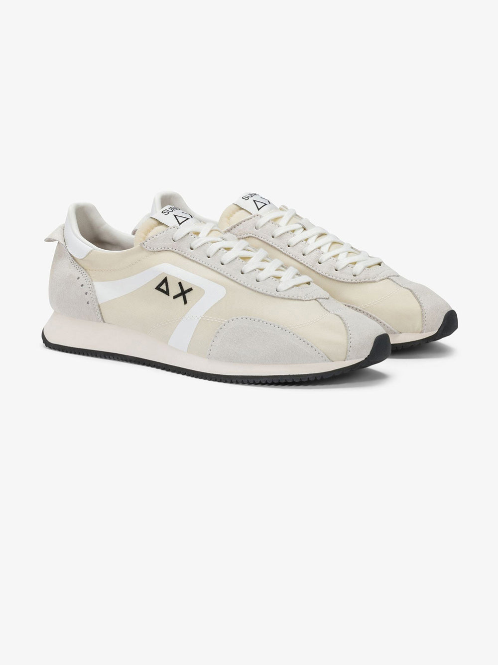 Sun68 Sneakers Uomo Easy Runner Bianco panna