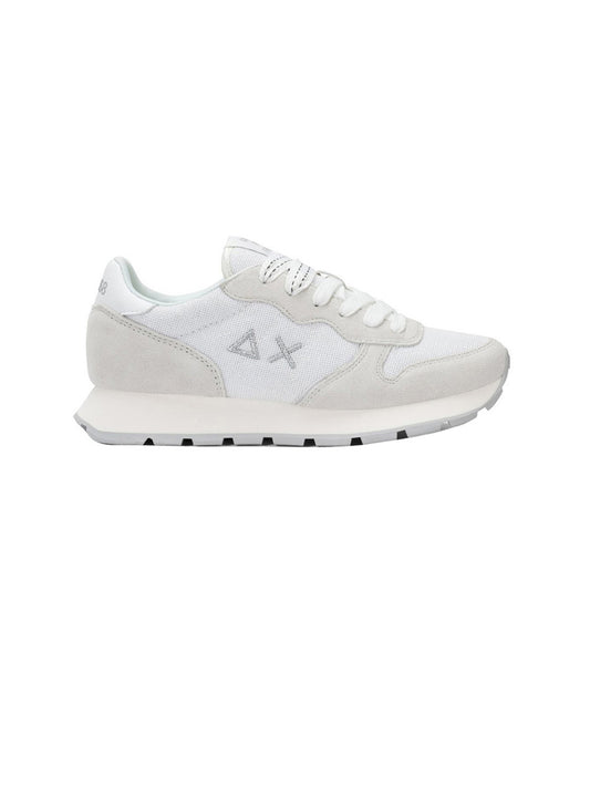Sun68 Sneakers Donna Ally Glitter Bianco