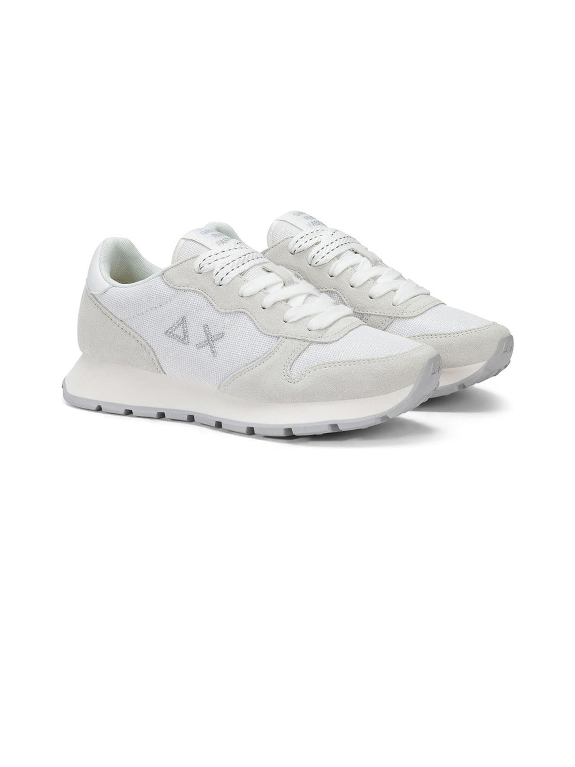 Sun68 Sneakers Donna Ally Glitter Bianco