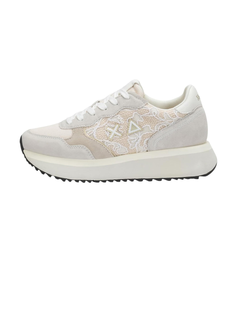 Sun68 Sneakers Donna Big Ally Bianco panna