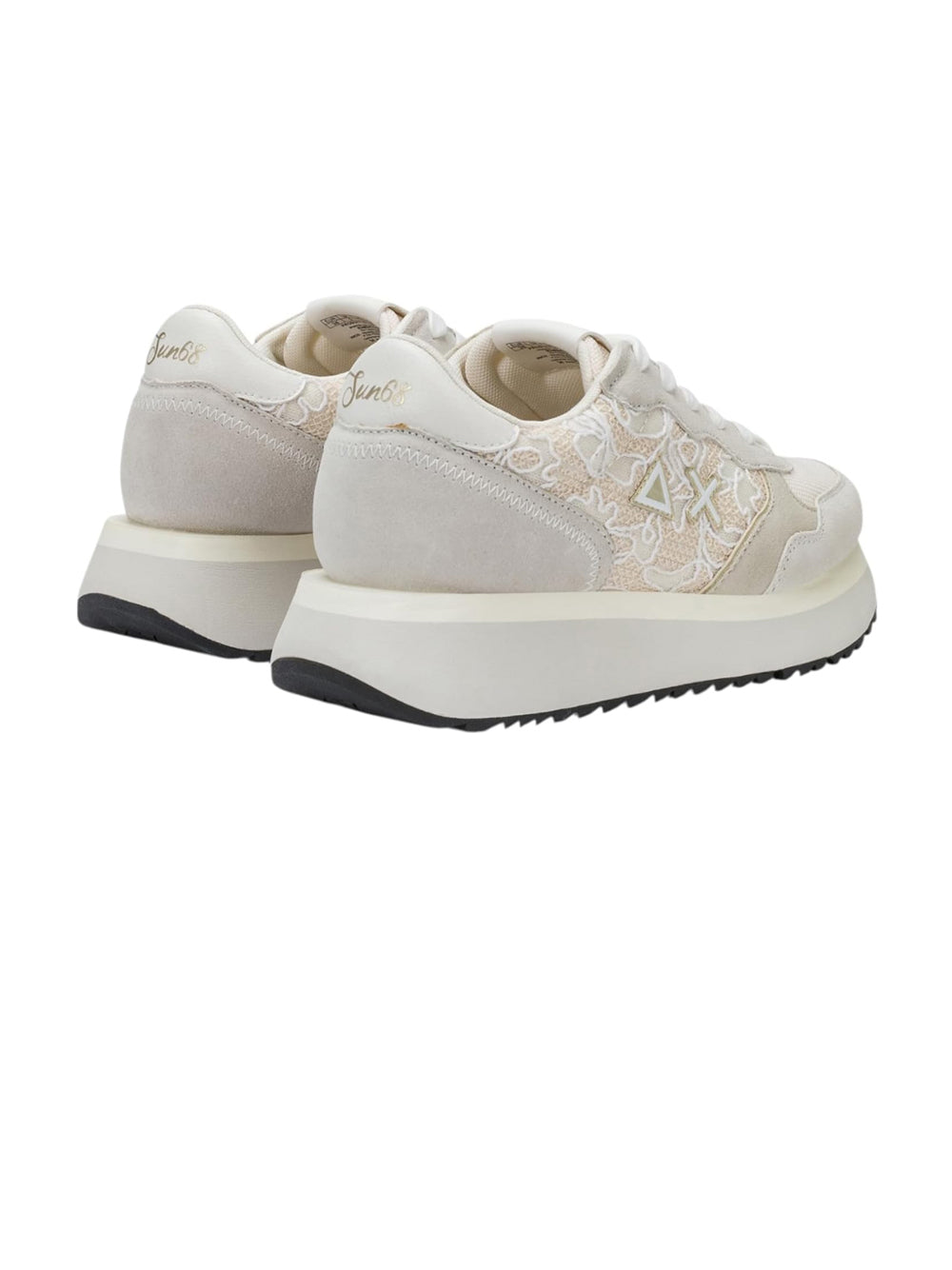 Sun68 Sneakers Donna Big Ally Bianco panna