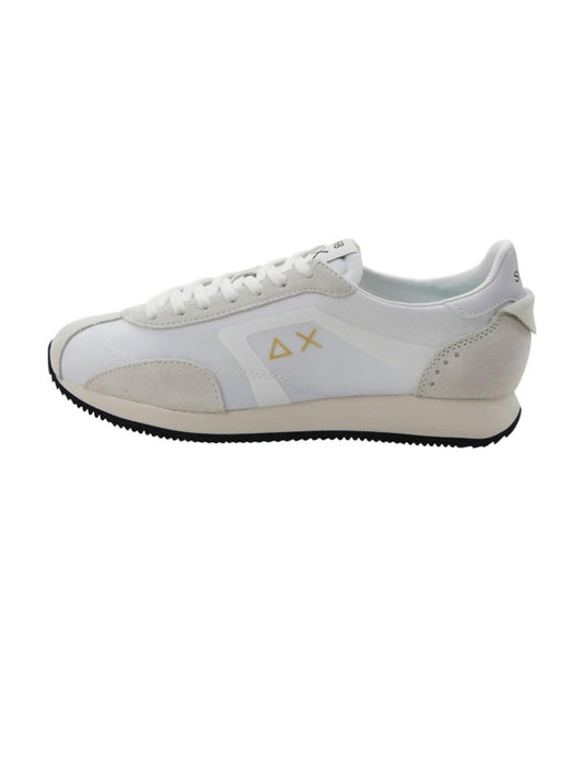 Sun68 Sneakers Donna Easy Runner Bianco panna