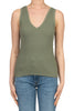tensione in canotta donna verde militare 675858