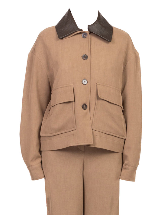 Blazer Donna Nocciola