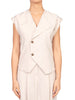 tensione in gilet donna avorio 6658533