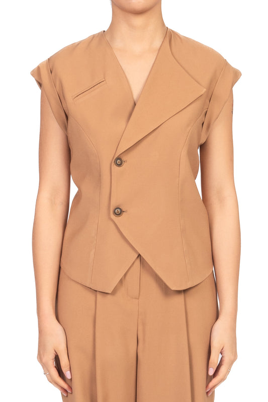 Tensione In Gilet Donna Bronzo