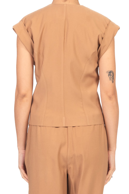 Tensione In Gilet Donna Bronzo