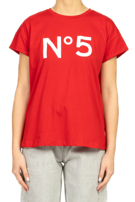 Tensione In T-shirt Donna Rosso