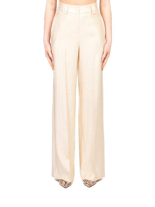Tensione In Pantalone Casual Donna Oro