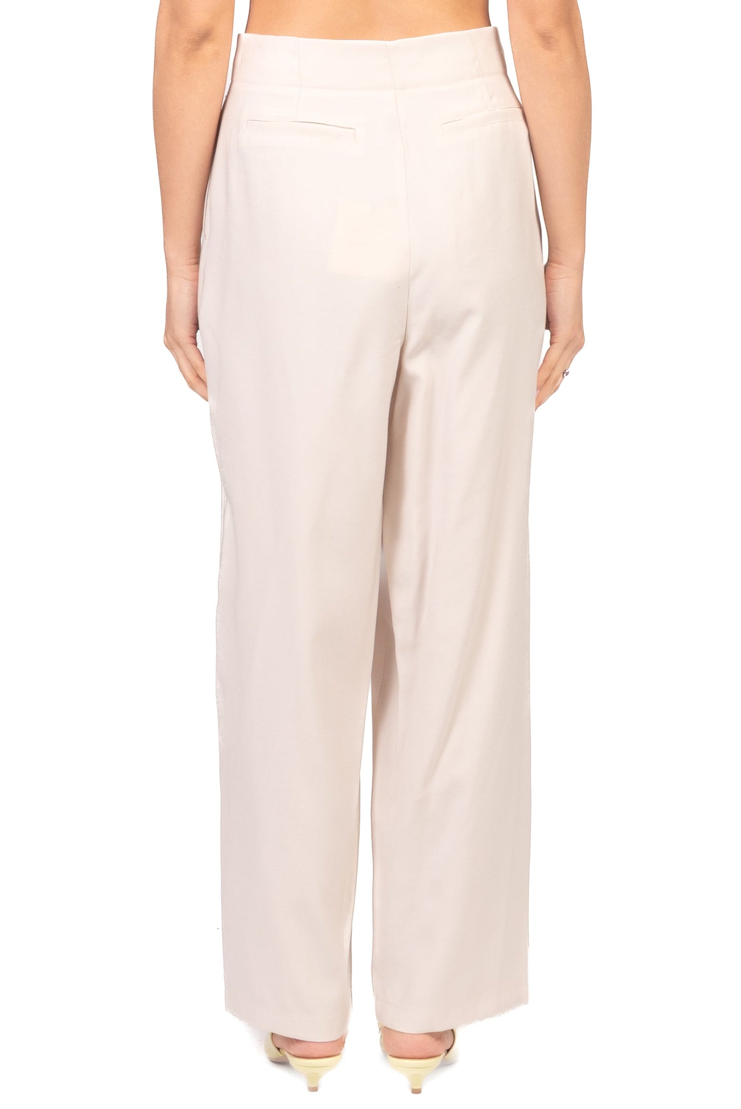 Tensione In Pantalone Casual Donna Avorio