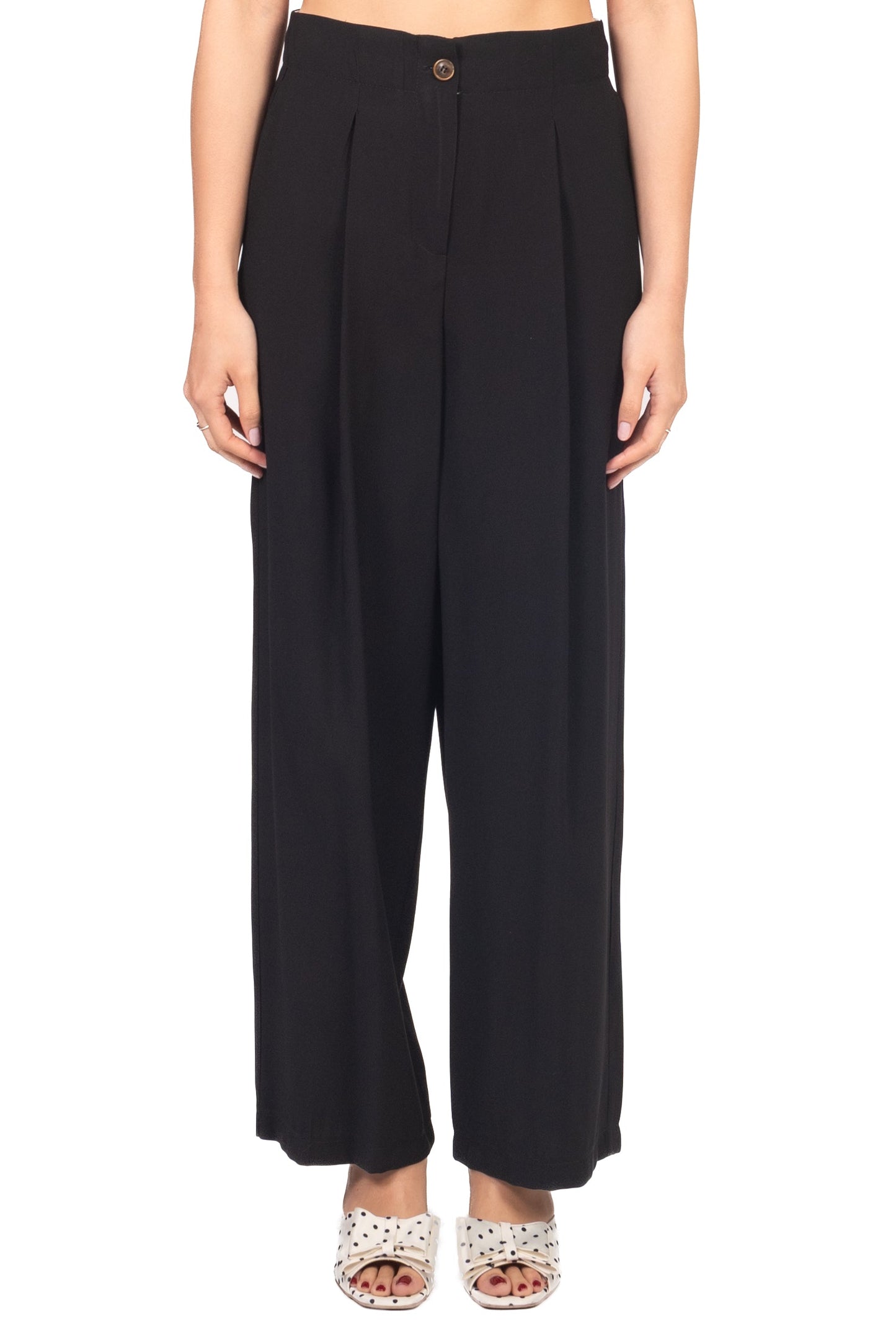 Tensione In Pantalone Casual Donna Nero