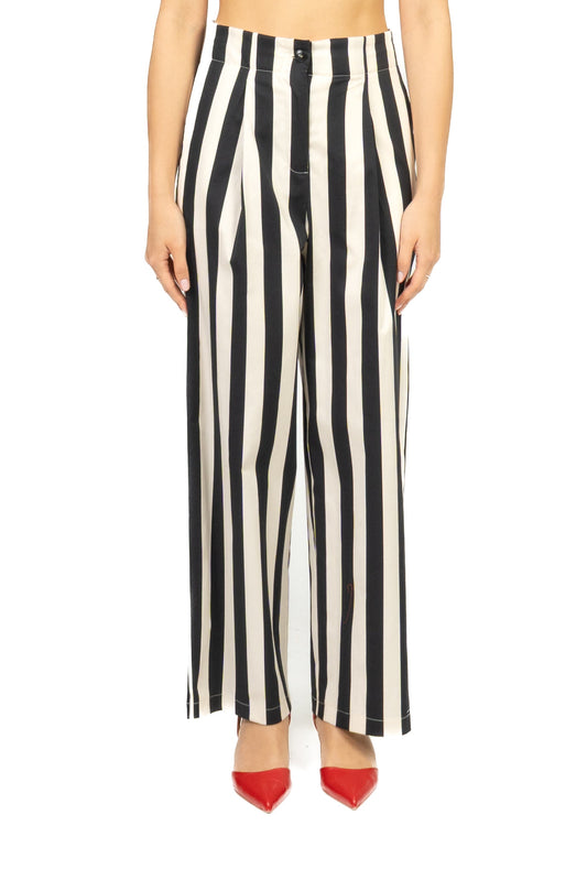 Tensione In Pantalone Casual Donna Bianco
