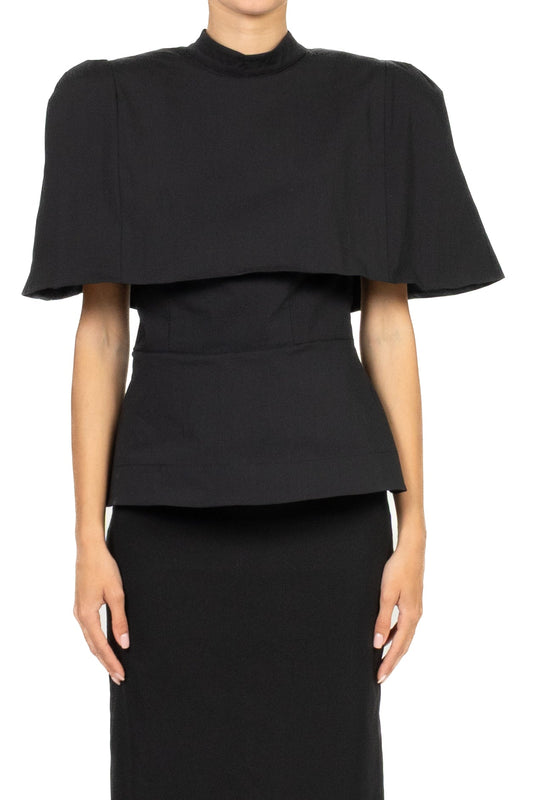 Tensione In Top Donna Nero