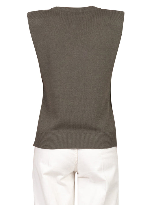 Gilet Donna Verde militare