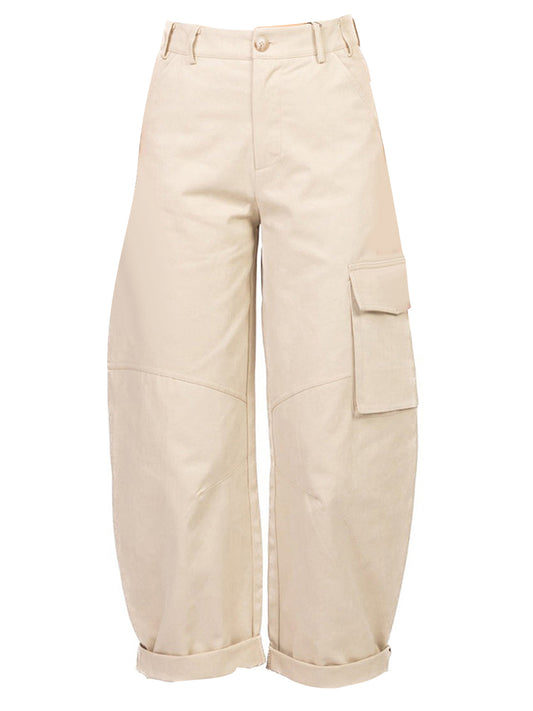 Pantalone Casual Donna Beige