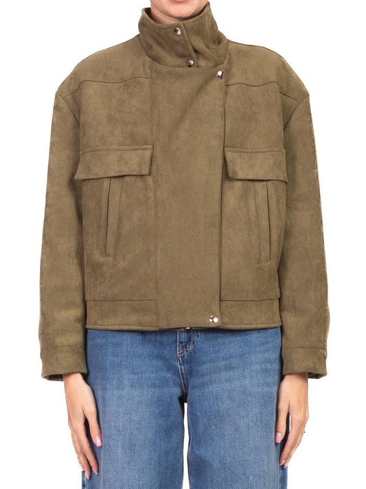 Tensione In Bomber Donna Verde militare