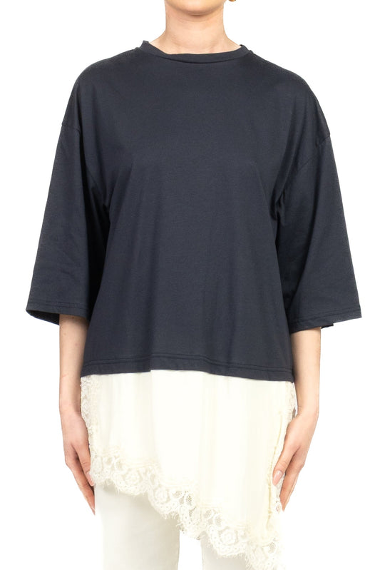 Tensione In Maglia Donna Blu