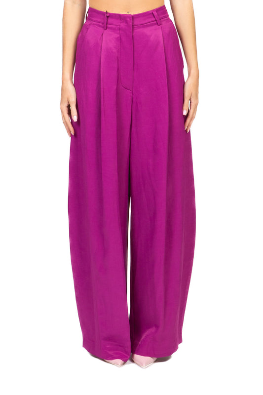 Tensione In Pantalone Casual Donna Ciclamino