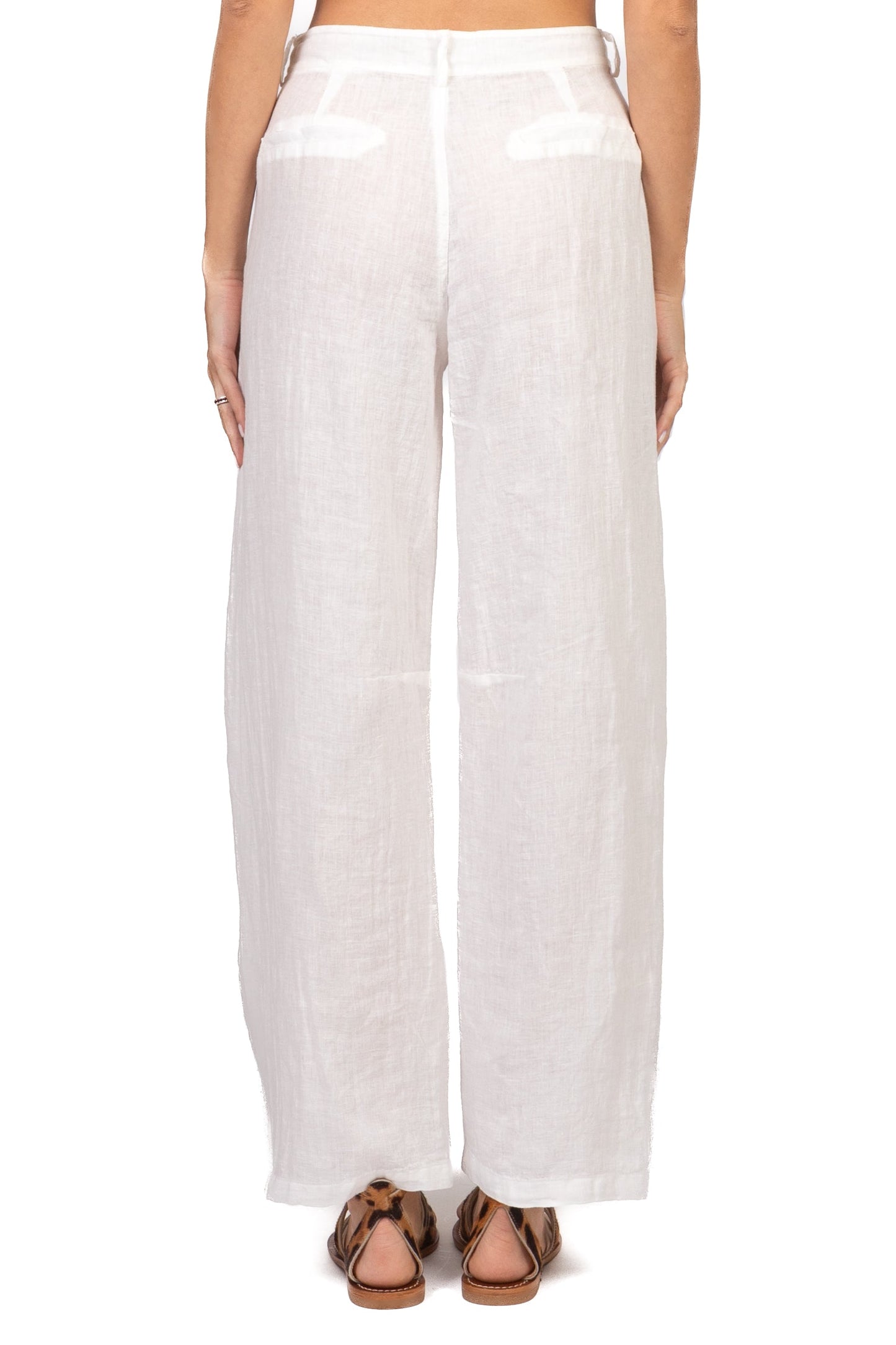 Tensione In Pantalone Casual Donna Panna