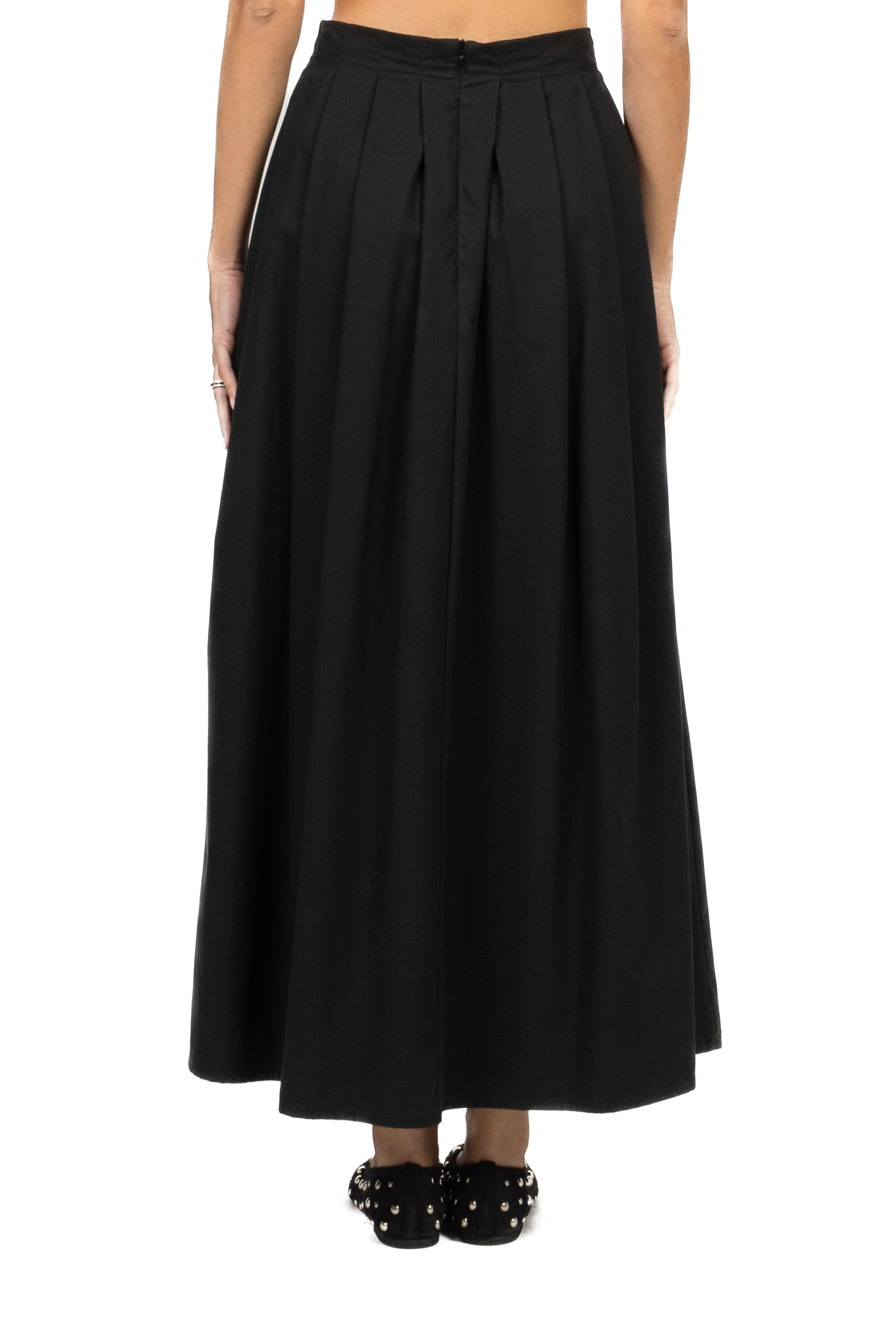 Tensione In Gonna Midi Donna Nero