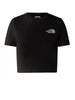 the north face t shirt donna ess cp nero 7313835