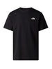 the north face t shirt uomo shor nero 943376