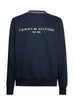 tommy hilfiger felpa girocollo uomo blu 6119672