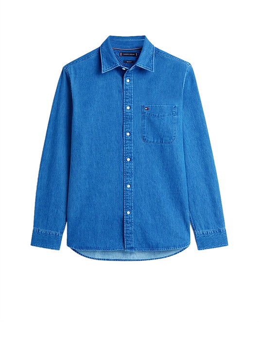 Camicia in Denim Uomo Rf Denim