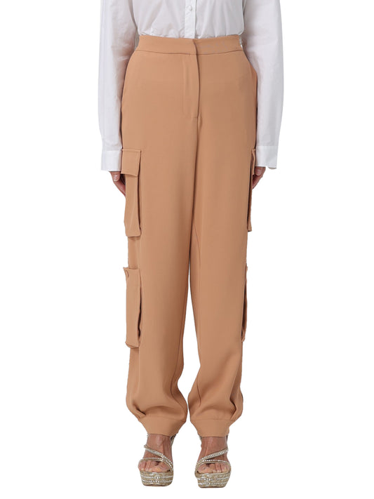 Twinset Pantalone Casual Donna Nocciola